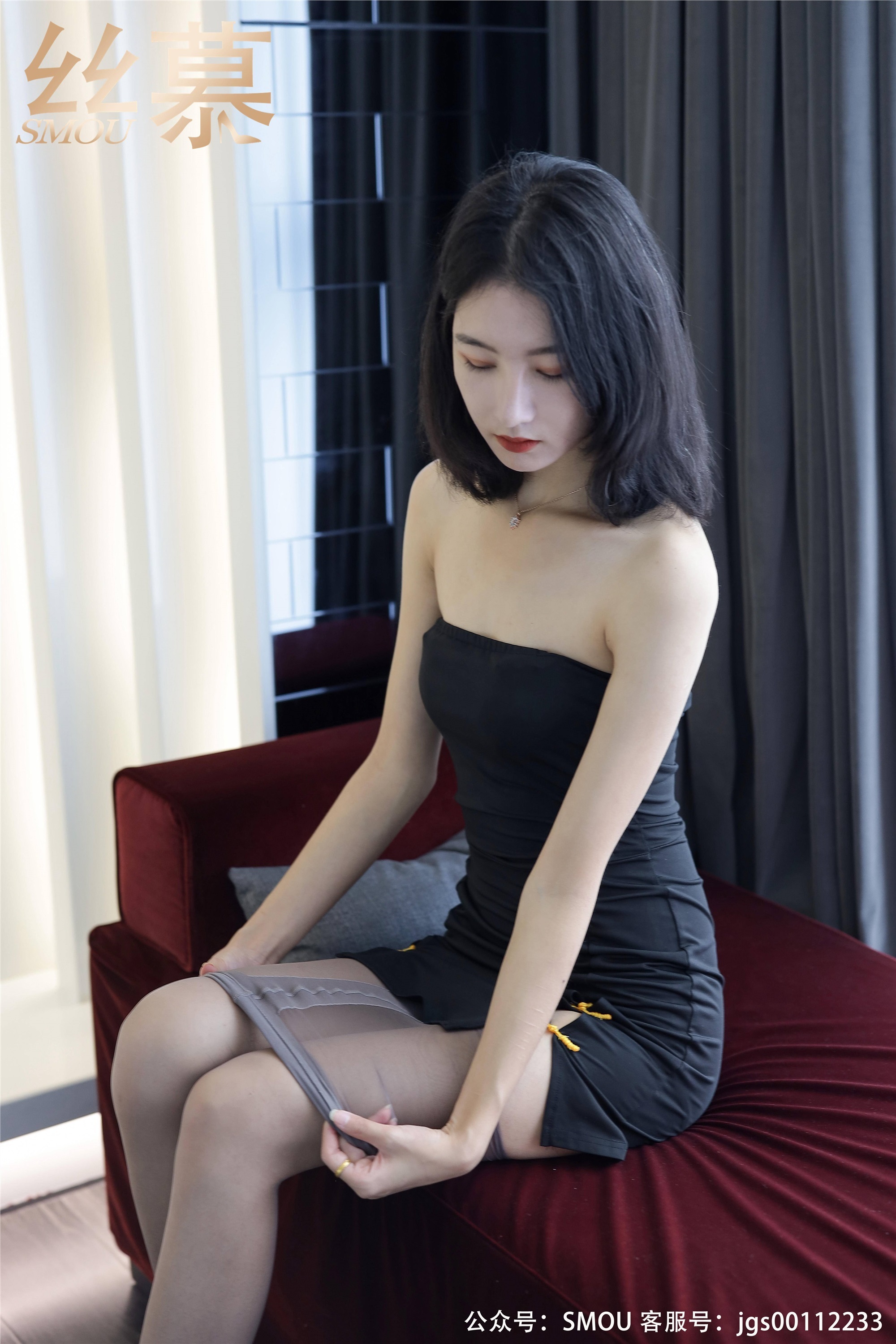 丝慕写真 SM452 天天一元 模特：茗茗《茗茗的丝密时间》